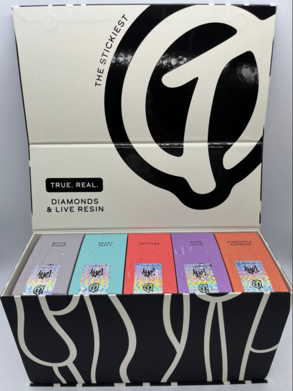 Taffy 2g Diamonds + Live Resin Disposable