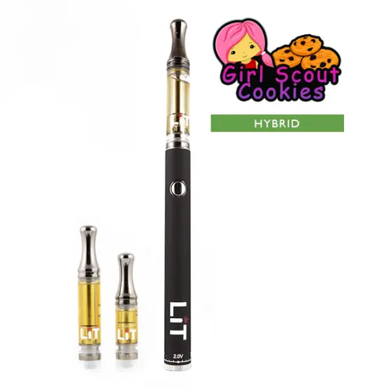 Lit Vape Pen Girls Scout Cookies Strain Hybrid Vape 2G