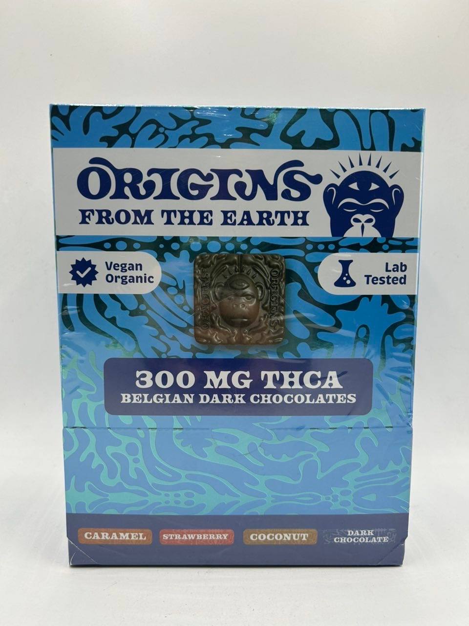 Origins 300mg THCA Belgian Dark Chocolates