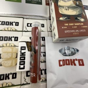 Cook’D 2G Disposable The Chef Sampler 1G Joint with Gummies